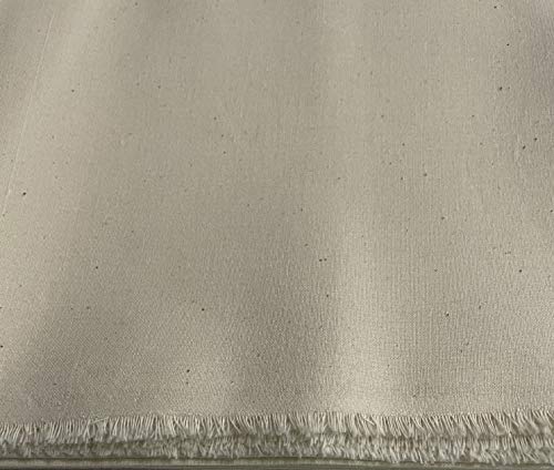 100% Cotton Natural Calico Unbleached Craft Fabric - Medium Weight - 160CM Extra Wide (1 Metre)