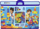 MEGA BLOKS Even Bigger Building Bag Building Set with 300 Big and Colorful Blocks, and 1 Storage Bag, Toy Gift Set for Ages 1 and Up