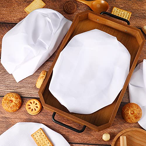 12 Pieces Kids Chef Hat Toddler Chef Hat Elastic Children Chef Hats for Kids Home Kitchen Baking Pizza Party Favors (White)