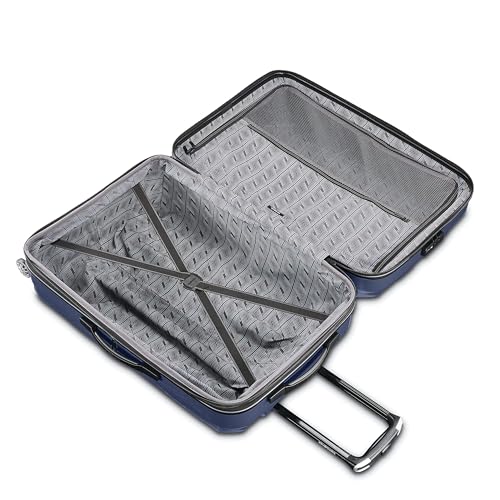 Samsonite Unisex-Adult Centric 2 Hardside Expandable Luggage with Spinners, True Navy, 2-Piece Set (20/24), Centric 2 Hardside Expandable Luggage with Spinners