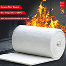 0.61M*1M Ceramic Fiber Insulation Blanket High Temperature Thermal Fireproof Insulation Mat for Furnace, Kiln, Forge, Stove, Pizza Oven