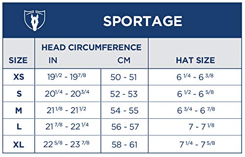 TIPPERARY EQUESTRIAN Horse Riding Helmet - Sportage - Lightweight Cooling Horseback Riding Apparel - Safety Helmet with Superior Ventilation and Air Flow - Matte Black - XS