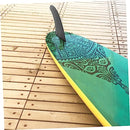 BESPORTBLE 2pcs Surfboard Fin Single Tab Fin Longboard Center Fin Paddleboard Accessories Surfboard Paddleboard Longboard Fin Stand up Paddle Board Fin Paddle Fin Marine Tail Plastic