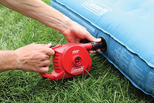 Coleman Quick Inflation 12V Air Pump, Red