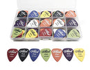 100pcs Alice Matte Anti-Skid Acoustic Electric Guitar Picks Plectrum 6 Thickness 0.58/0.71/0.81/0.96/1.20/1.50 mm With Pick Case Storage Box