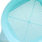 ZYAMY 1/8 Inch 3mm Plastic Garden Riddle Sieve Mesh Sand Sieves Gardening Tool Soil Sieve Flower Nursery, Blue