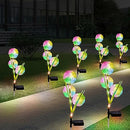 ZKEEZM Dandelion Solar Lights Outdoor Garden Décor, Upgraded 6-Pack Solar Garden Lights Decorative 36 LED Waterproof of IP65 Solar Flowers Lights for Garden Yard Patio Landscape Pathway Lawn