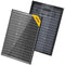 BougeRV N-Type 16BB 100W Bifacial Solar Panel for TOPCon 100 Watt Work for RV Camping Home Boat Marine Curve Surface Black