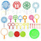 28 Pcs Bubble Wands Set,Large Bubble Wand with Tray, Great for Kids Summer Outdoor Bubble Party Favors(Random Color)