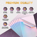 Avarrix Australia Printable Vinyl Sticker Paper for Inkjet & Laser Printers, Holographic Glossy, 20 Sheets, Waterproof Sticker Paper, Printable Vinyl Sheets, Quick-Dry Vibrant Colours, A4 Size