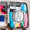 Collapsible Wash Basin 10L Wash Basin Collapsible Dish tub Collapsible Sink Space Saving for Dishing, Fruit, and Camping, and Home