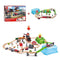 Hape Countryside Train Bucket Set W/Storage Box Kids/Toddler Activity Toy 3+