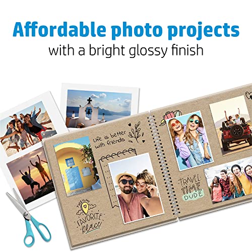 HP Everyday Photo Paper | Glossy | 4x6 | 50 Sheets