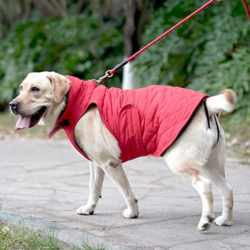 Dog Keep Warm Fleece Jacket,Windproof Snowsuit for Outdoor.Keep Warm Small &Medium &Large Dogs (Small)