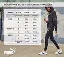 PUMA boys 6 Pack Quarter Crew Socks, Grey/Blue, 7-8.5