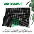 300w Solar Panel, 300 Watt Solar Panel 12V High Efficiency Monocrystalline Solar Panels for RV Boat Cabin Van Car Farm Battery Portable Off-Grid Applications