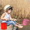 ZENFUN 11 Pack Kids Telescopic Butterfly Nets, 7 Extendable Fishing Nets with 4 Folding Water Buckets, Outdoor Insect Catching Nets, Great for Catching Ladybird, Bugs, Fish, Insect