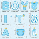 10 Pieces Gender Reveal Party Decorations Party Supplies Baby Shower Yard Signs Outdoor Yard Letters Lawn Signs with Stakes for Indoor Outdoor Garden Lawn Party Decorations (It's a Boy)