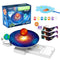 Solar Eclipse DIY Painting Set - Solar System for Kids Model - Battery Operated Rotating Sun, Moon, Earth Orbit
