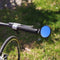 Venzo Bicycle Bike Accessories Handlebar End Mount Mirror Blue Lens 75% Anti-glare Glass - Great for Road or Mountain Rear View - Right