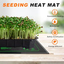 10"x 20.75" Seedling Heat Mat- UL & MET-Certified Warm Hydroponic Heating Pad for Germination, Indoor Gardening, Greenhouse (1 Pack)