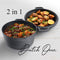 Fresh Australian Kitchen Dutch Oven – 5.2 Litre Pan & 25cm Skillet Set - Pre-Seasoned Casserole Pot