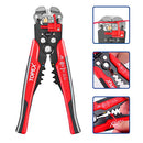 TOPEX 260-Piece Wire Stripper Self-Adjustable Crimper Plier Set Terminals Wire Cutter Connectors Tool