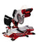 Einhell Power X-Change 18V Mitre Saw - 3000 RPM Circular Saw With Work Table, LED, Dust Collection, 45° Mitre, -47° Bevel - TE-MS 18/210 Li Solo (Battery Not Included)