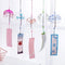 Glass Wind Chimes Japanese-style Wind Chime Simple and Beautiful Label Pendnat Chimes Wind Bells