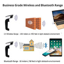 ScanAvenger Portable Wireless Bluetooth Barcode Scanner: 3-in-1, Hand Scanner, Cordless, Rechargeable 1D and 2D Scan Gun for Inventory Management, Handheld, USB Bar Code/QR Code Reader