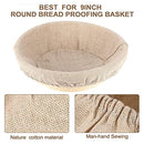 6 Packs Bread Banneton Proofing Basket Cloth Liner for Bread Basket, Special Dough Proofing Tools