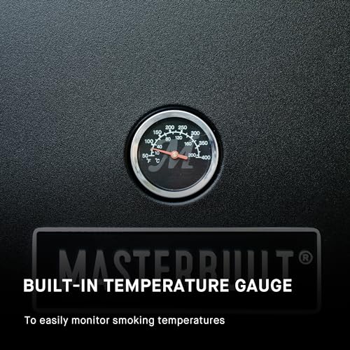Masterbuilt MB20070210 MES 35B Analog Electric Smoker, Black