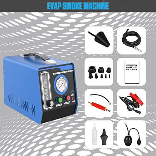 EVAP Smoke Machine Leak Detector - Smoke Leak Detector Automotive with Dual-Mode, Automotive Smoke Machine Fuel Diagnostic Detector, 12V Fuel Pipes Diagnostic Tester for Cars Motorcycles Trucks Boats