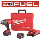 Milwaukee Electric Tool 2767-22 M18 Fuel Cordless Lithium-Ion 1/2 High-Torque Impact Wrench