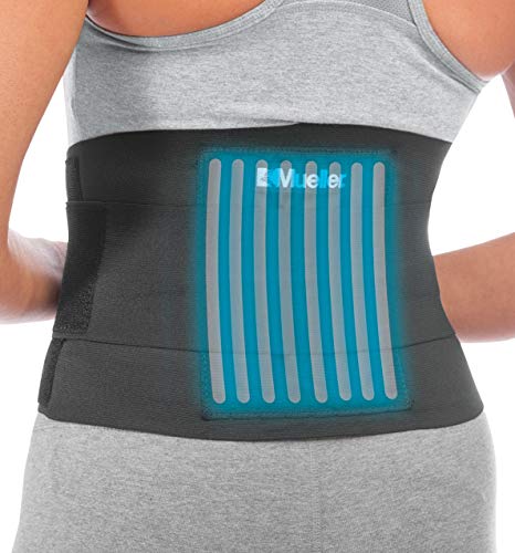 Mueller Adjustable Back Brace, Black, One Size
