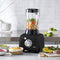 Sunbeam Multi Food Processor Plus | 2-in-1 Blender & Processor, Durable Attachments for 14 Meal Prep Tasks, 2L BPA-Free Bowl, 1.5L Glass Blender Jug for Smoothies, 2 Speeds Plus Pulse, Black,LCP6000BK