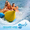 5 Person Recreational Inflatable Banana Boat with Storage Bag, Foot Pump, and Repair Kit, with Reinforced Seats and Foot Areas