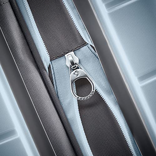 Samsonite Freeform Hardside Expandable with Double Spinner Wheels, Powder Blue, 2-Piece Set (21/28), Freeform Hardside Expandable with Double Spinner Wheels