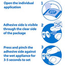 OrthoDots CLEAR – Moisture Activated, Dental Wax Alternative for Pain Caused by Braces, Clear Aligner Trays and other Orthodontic Appliances. OrthoDots Stick Better and Stay on Longer that Dental Wax.