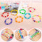 Clay Beads for Jewelry Making Kit, with Elastic String and Ropes, Including Pony Beads Alphabet Letter Beads Smiley Face Beads and Polymer Beads, Bracelet Making Kit for Girls and Adults