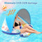 LAYCOL Premium Pool Floats Adult with Canopy - Stylish Pool Lounger - Heavy Duty pool floaties for Adults - Beach Floats pool chair swimming pool accessories for women floating with Cup phone Holder