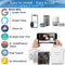 eKyro Smart Garage Door Opener - Universal WiFi Remote Controller Compatible with Alexa, Google Home, iPhone, Siri, Android, 1 2 or 3 Door Security Systems, IFTTT, Updated Model