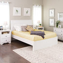 WBSQ-1302-2K Select 4-Post Platform Bed - White