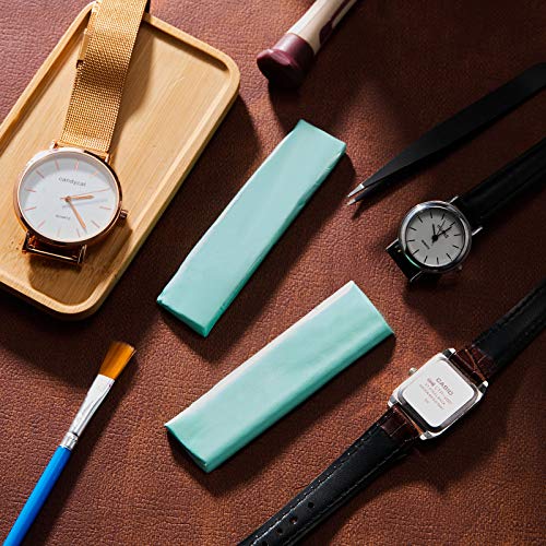 2 Pieces Watch Cleaning Putty DIY Cleaner Watch Cleaning Clay for Cleaning Wheel Pivots Hands Watch Cleaning and Repair Tool