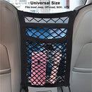 3-Layer Universal Universal Car Seat Mesh Tidy Storage Net Bag Organizer Holder Multi-Pocket