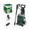 Bosch 1900W Electric High Pressure Washer Cleaner 1958 PSI, 7 m Hose, 3-in-1 Nozzle & Detergent Nozzle, Self Priming Capable, Double Filtration, On-Board Accessory Storage (UniversalAquatak 135)