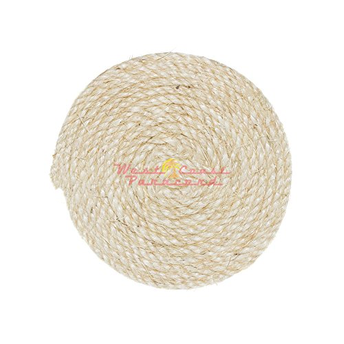 1/4-inch Premium Sisal Rope - 100ft - Pet Friendly