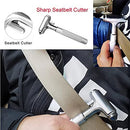 Car Safety Hammer - Emergecy Car Escape Tool, Metal Window Hammer, Glass Breaker with Seat Belt Cutter, Hard Aluminium Alloy Head Design