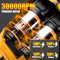 PEDONY Cordless Paint Sprayer for DEWALT 20V Battery HVLP Electric Spray Paint Gun with 4 Nozzles & 1000ml Capacity Container for Painting Wall Fence Home Interior and Exterior (Tool Only)
