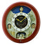 Seiko QXM376B Melodies in Motion Wall Clock with Rotating Pendulum (4517228833588)